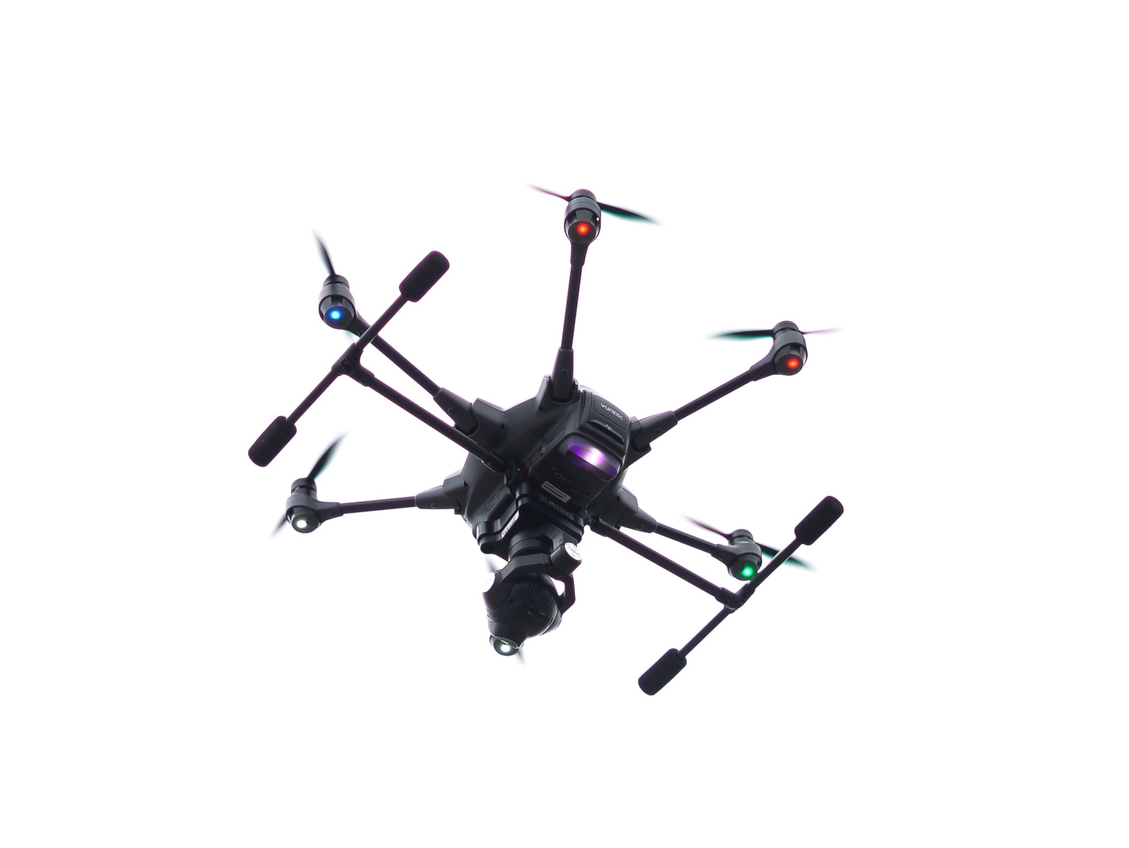 Typhoon H flying